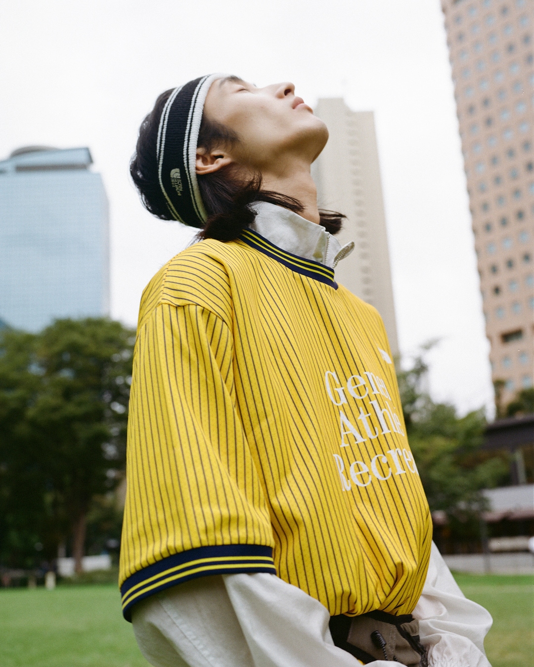 ザ・ノース・フェイス（THE NORTH FACE）の新コレクション「General Athletic Recreation | GAR」ビジュアルより。