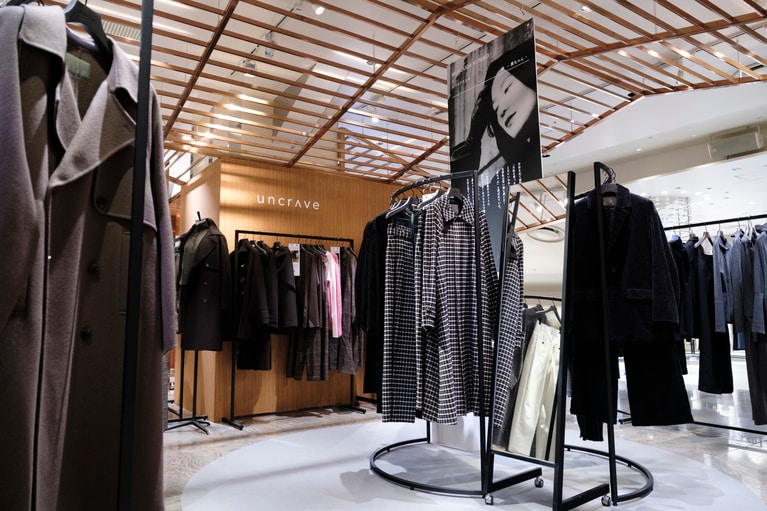 広々とした展示スペース。