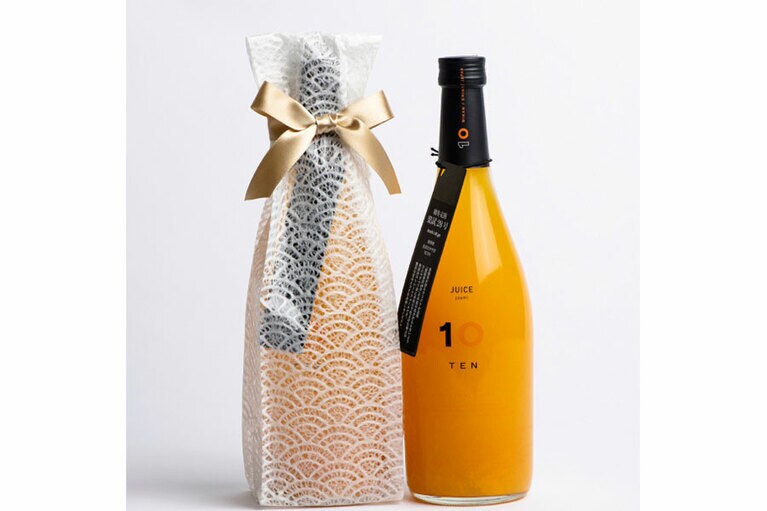 【10FACTORY】越冬完熟愛媛果試28号ジュース 720mL。