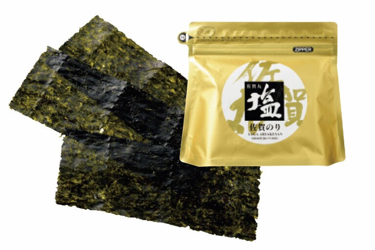 佐賀丸塩 8切 80枚入り 480円(税込)／佐賀県有明海漁業協同組合