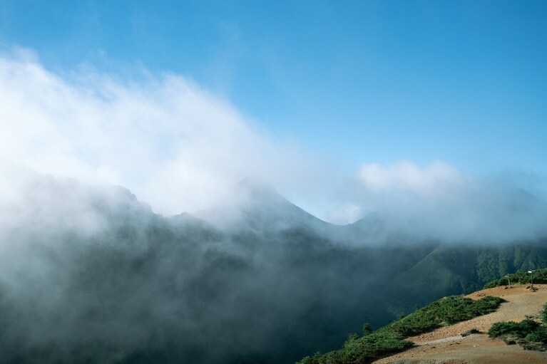 長野県・硫黄岳の旅＜硫黄岳のピークへ＞
