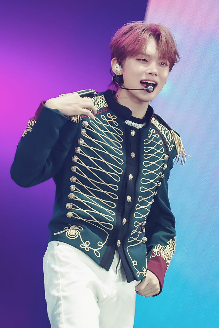 180分、ダンスのキレが落ちることのなかったYEONJUN。(P)&(C) BIGHIT MUSIC