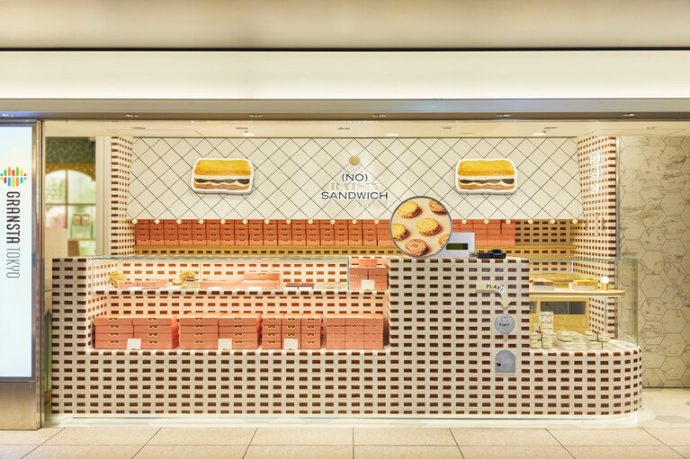 ブランドの世界観がむぎゅっと凝縮したショップ。