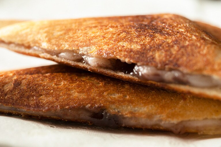 【flower & cafe 風花】おもち参道 550円(税込)。