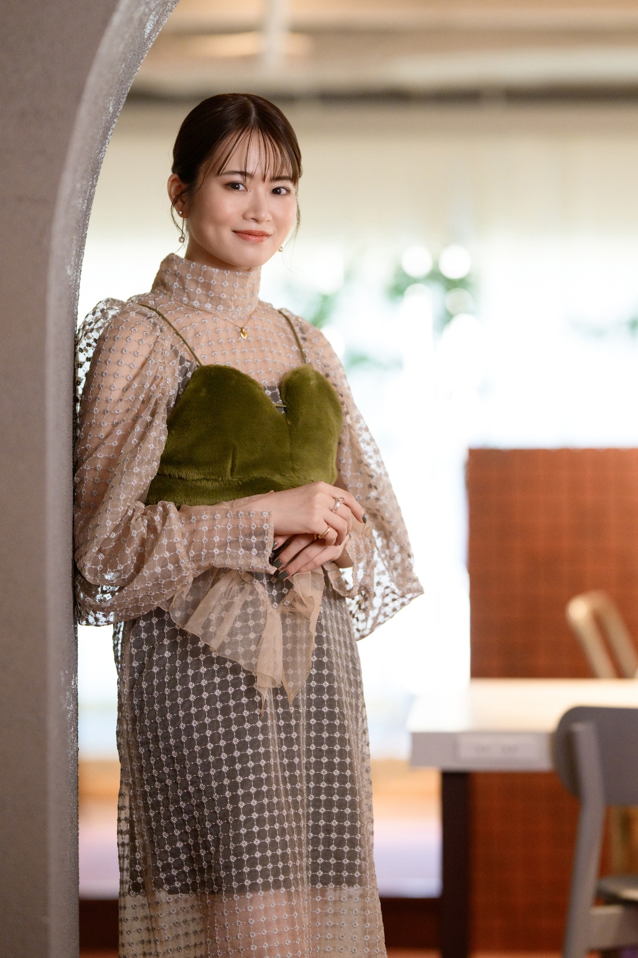 山崎怜奈さん。