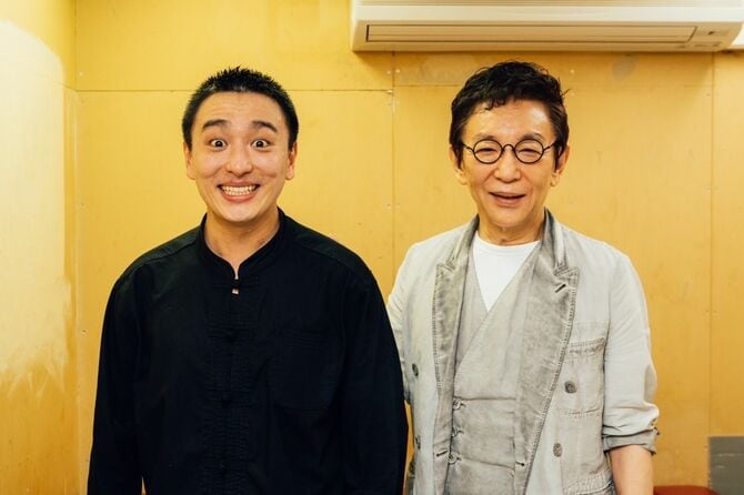 THE2のライブを観に来た父と