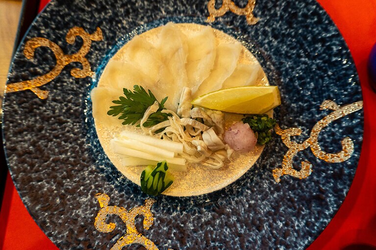 天幕レストランの様子。