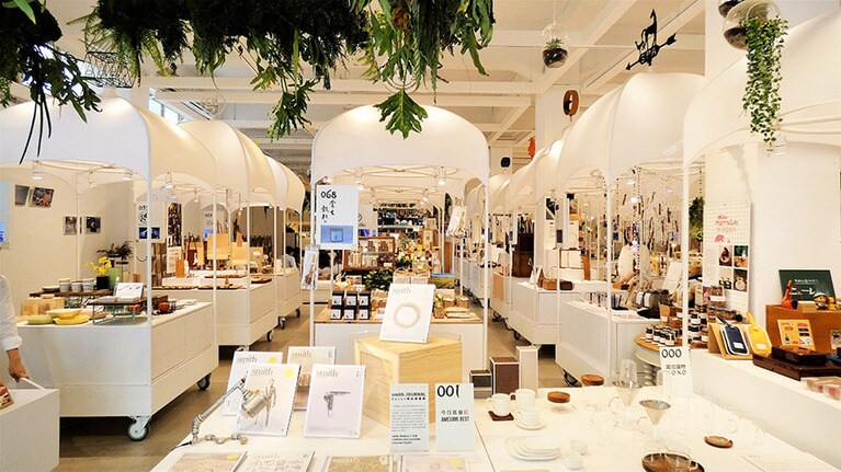 2018年末にオープンし、最新の台湾ブランドを集めている「未來市」。台湾生まれのセンスに触れられる場所です。