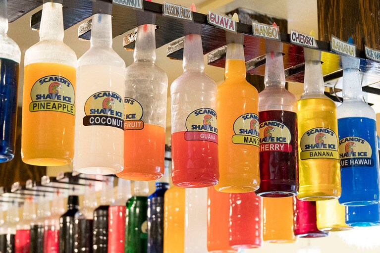 種類豊富なフレーバー。