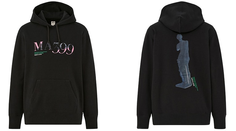 ルーヴル美術館：アート アンド ロジック by ピーター・サヴィル スウェットプルパーカ(長袖)各2,990円／画像提供ユニクロ