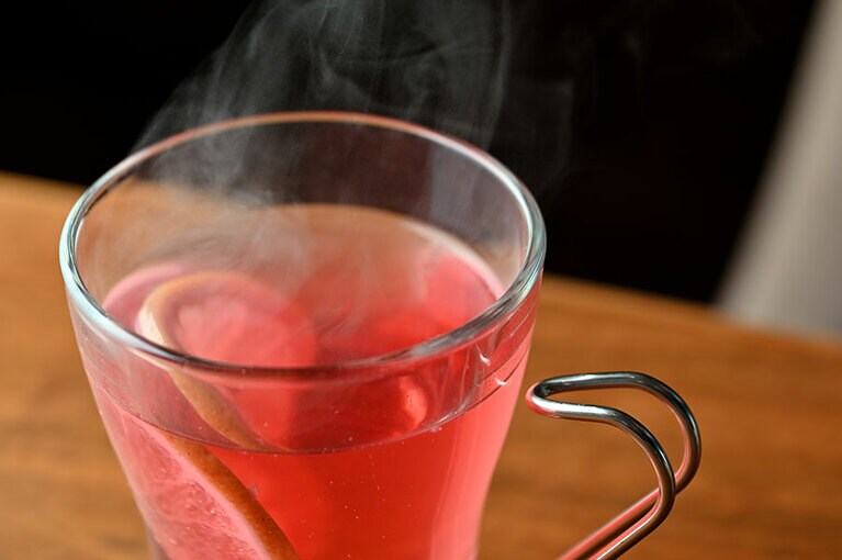 「ビーツで彩る“RED”LEMONADE」。