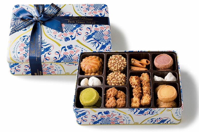 ブーケ・ドゥ・ビスキュイ M缶 320g 3,780円(税込)／プリンスホテル