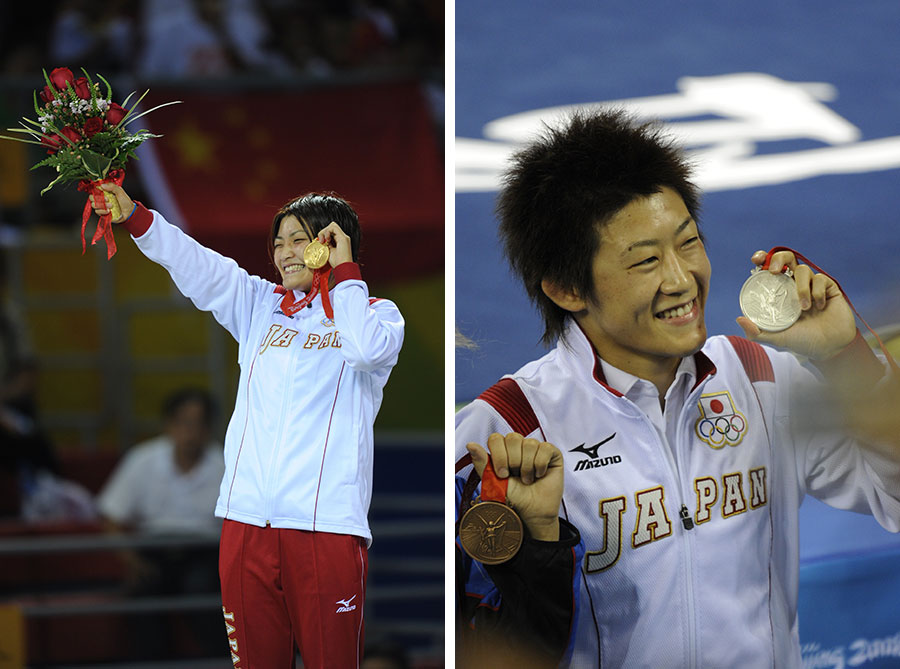 “姉妹レスラー”といえば、2004年アテネオリンピックと2008年北京オリンピックでメダルを獲得した、伊調千春選手(写真右)と伊調 馨選手(左)の存在も欠かせない。©雑誌協会代表