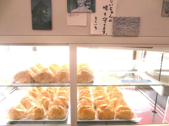 客に見えない所に「じいちゃんの味を守ります。」とありました。