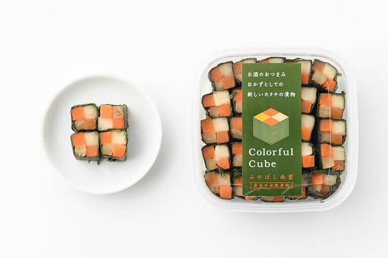 maruwa mart「カラフルCUBE」540円(150g、希望小売価格)／岩手県