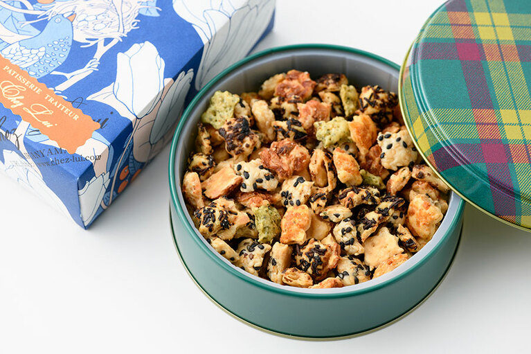 プティ・サレ・アペリティフ 各1,350円(80g入り)／代官山シェ・リュイ