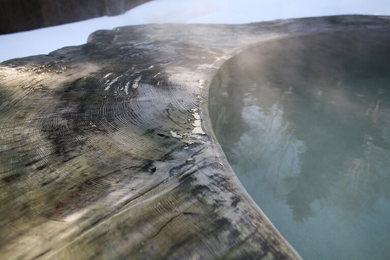 REDWOOD INN［長野／奥山田温泉］露天風呂。