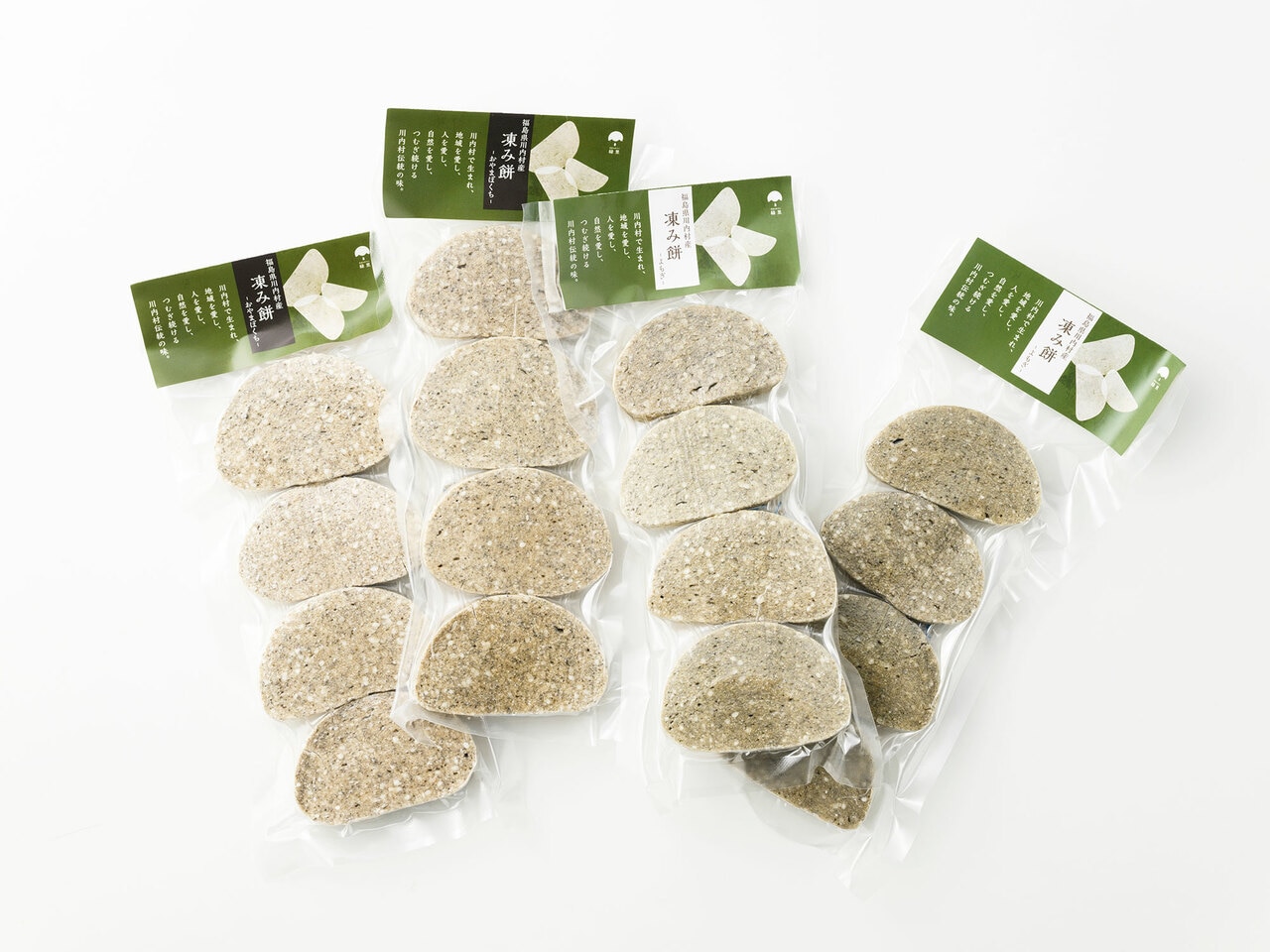 凍みもち 各4個入り 918円／緑里