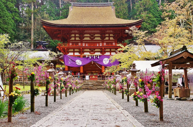 丹生都比売神社 花盛祭。