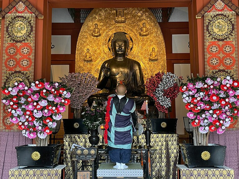 【奈良県】薬師寺の修二会花会式。