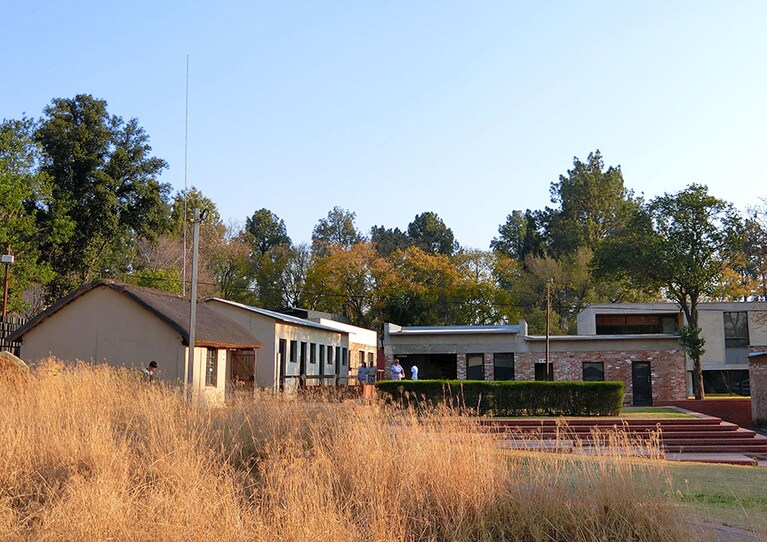 マンデラと仲間が1961年から秘密裏に政府転覆計画を練っていた農園。支援する白人が1カ月100ランド(約780円)と格安で貸していたのだそう。農場は現在、博物館として公開されている。