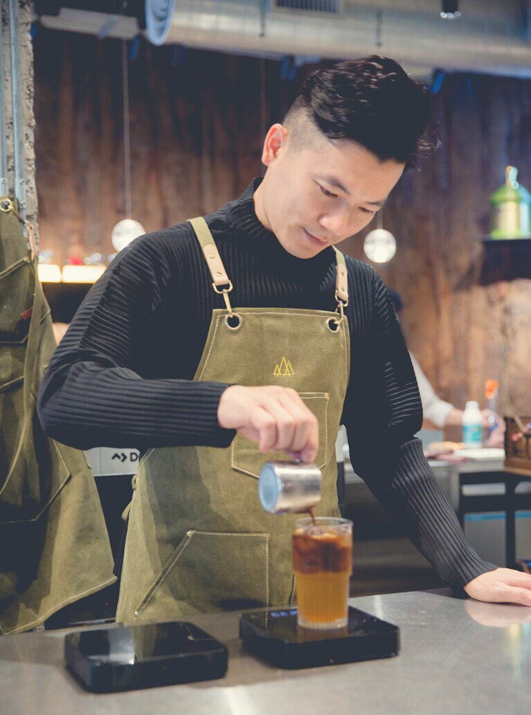 呉 則霖さんは台湾コーヒーを牽引。