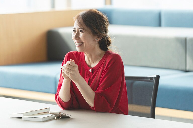 「落ち着いた声が好き」と堀井美香さん。
