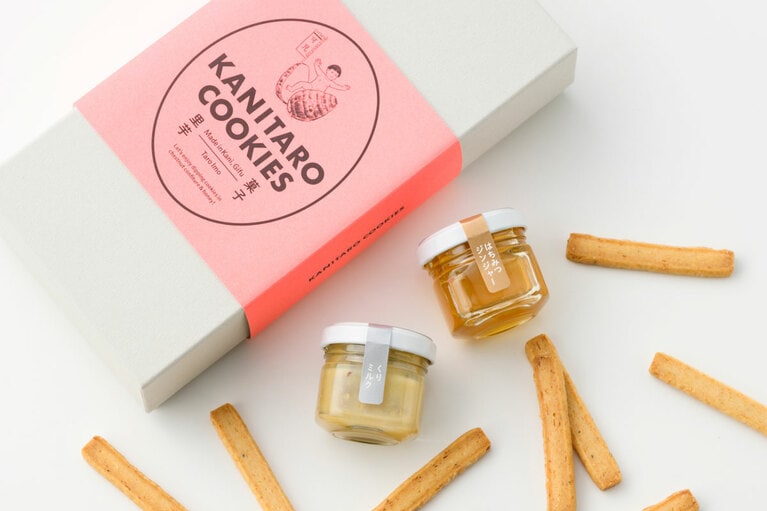 かにたろうクッキーギフトセット コンフィチュール2種類、クッキー4袋 1,944円／一般社団法人カニミライブ