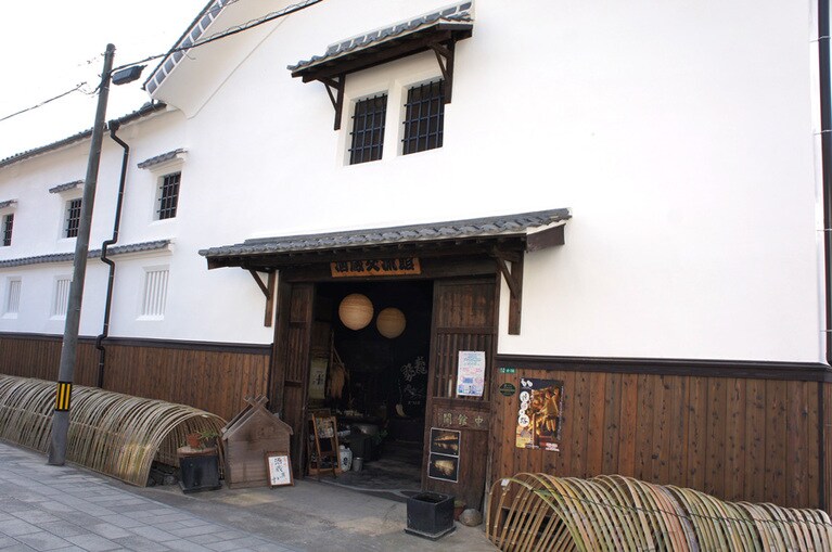 【藤井酒造】竹原の銘酒をテイスティングできる「藤井酒造・酒蔵交流館」。