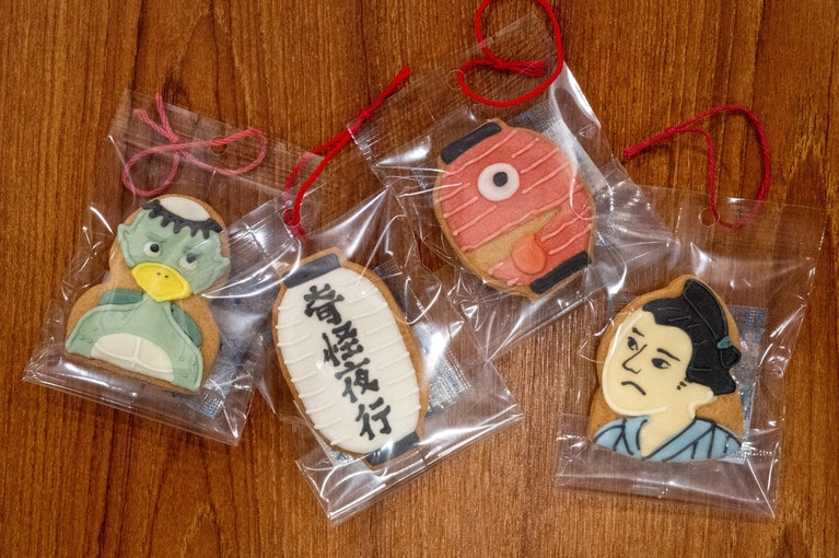 御花オリジナルのアイシングクッキー。