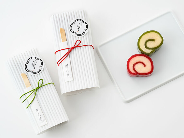 源氏巻 1本 1,100円／辻山久養堂（つじやまきゅうようどう）