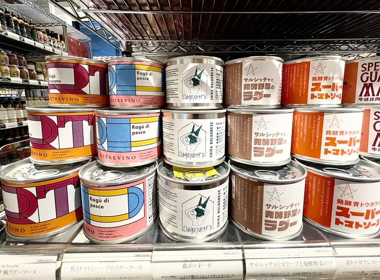 シェフの味をそのまま閉じ込めた、個性豊かなパスタソース缶。