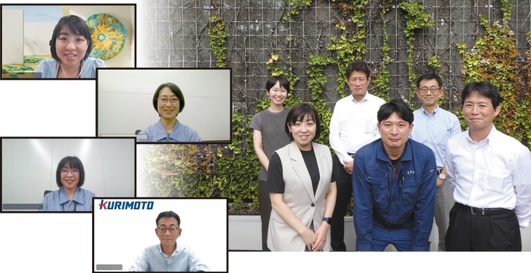 プロジェクトメンバーは、職種も性別も世代もさまざま。まさに「多様性を活かす」チーム。