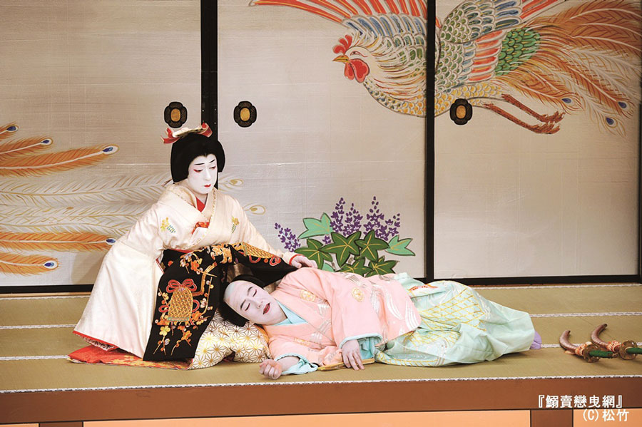 中村勘三郎と坂東玉三郎が出演する6月のシネマ歌舞伎『鰯賣戀曳網』。