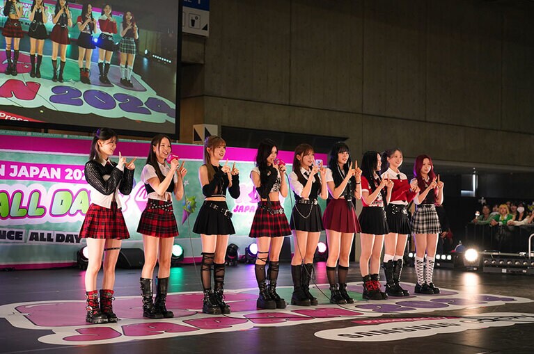 NiziU 。「KCON JAPAN 2024」© CJ ENM Co., Ltd, All Rights Reserved