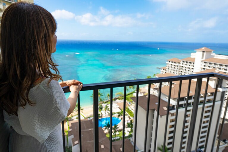 この景色を目に焼き付けて帰ろう。また来るねハワイ。Photo: Uchida Hisashi