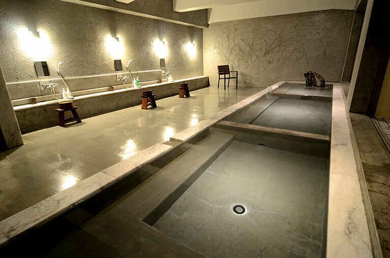 養生館はるのひかり［神奈川／箱根湯本温泉］2F浴場。