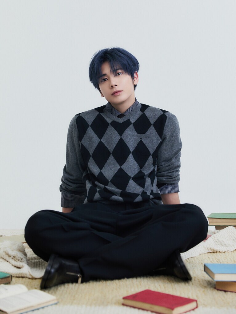 TOMORROW X TOGETHERのTAEHYUNさん（撮影：Lee Sang Hun）