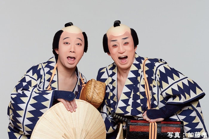 幸四郎さん猿之助さん主演により歌舞伎座で上演されたシリーズ第1作(2016年)の弥次喜多コンビ。