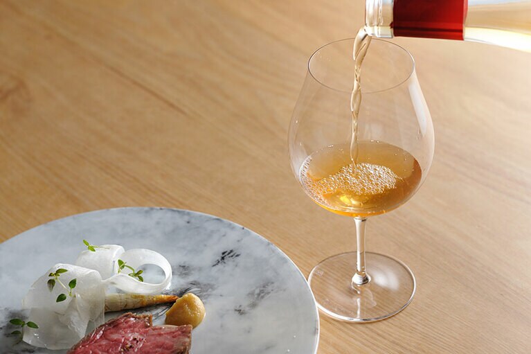 デラウエアを使ったオレンジワイン、グルーヴ デラ ヤロウ2021。