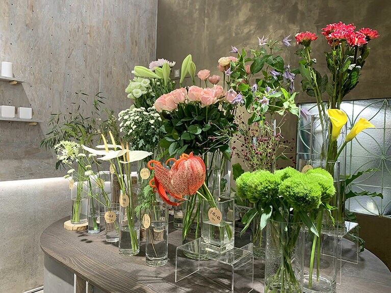 台北では最近、フラワーショップが増えています。ここも花好きたちから注目されているスポットです。