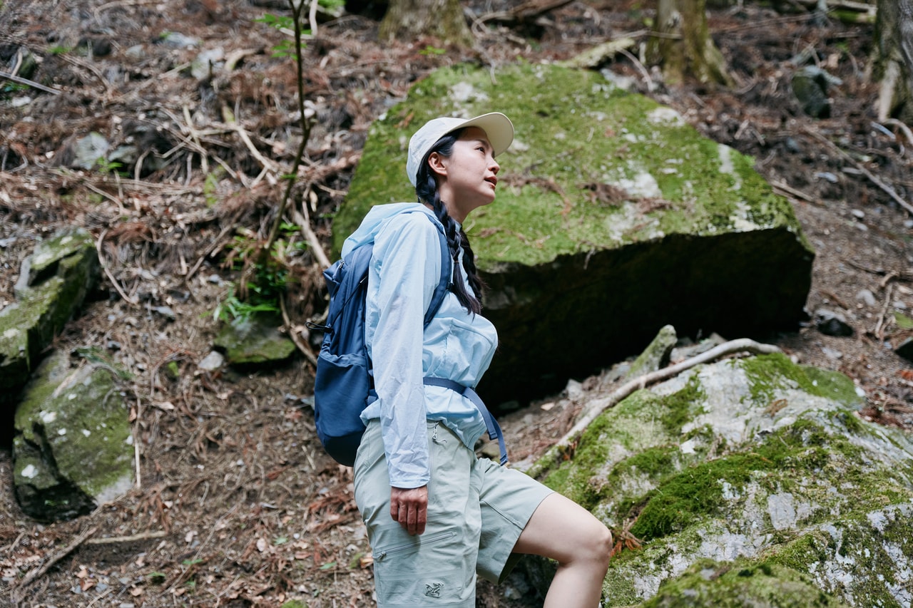 鳴神山を訪れるのは二度目の吉岡更紗さん。今回も新しい気づきの連続だった様子。