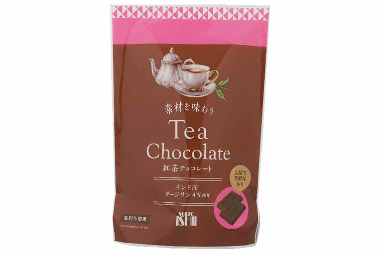 成城石井 素材を味わう紅茶チョコレート 200グラム 990円。