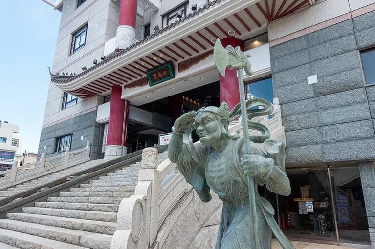 「中華料理 四海樓」5Fの展望レストランからは絶景が望めます。