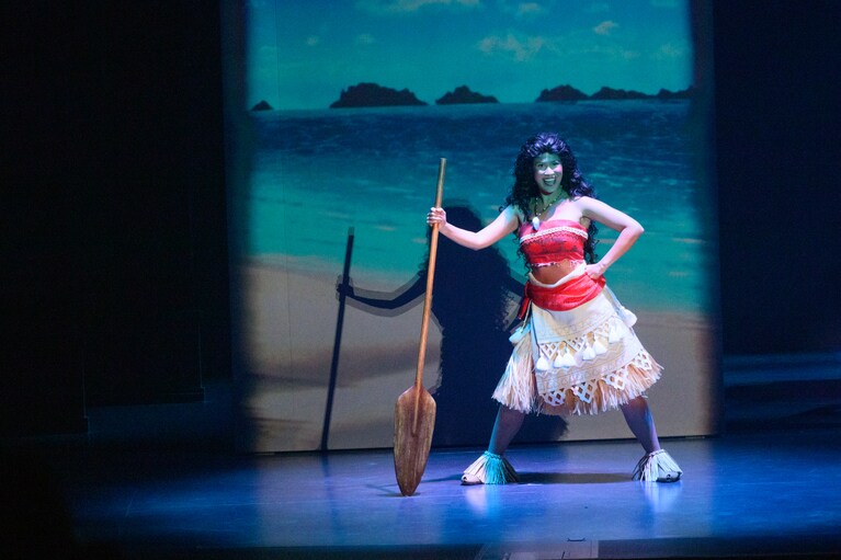 『モアナと伝説の海』のモアナ