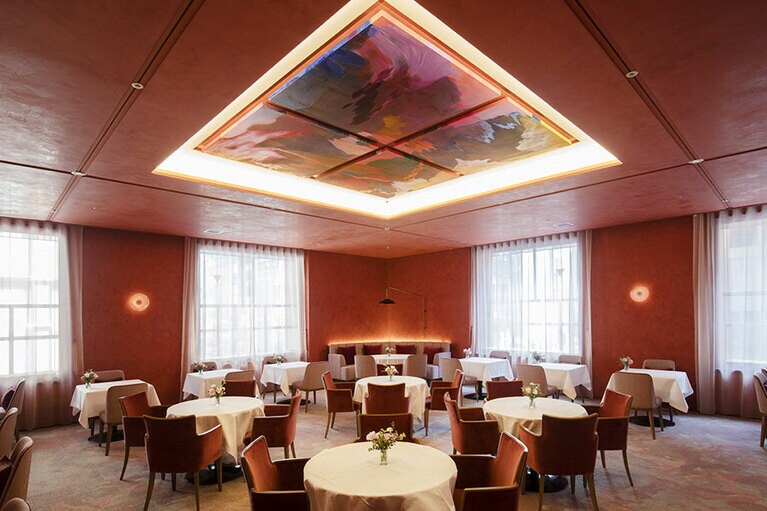 3Fカフェ内観。