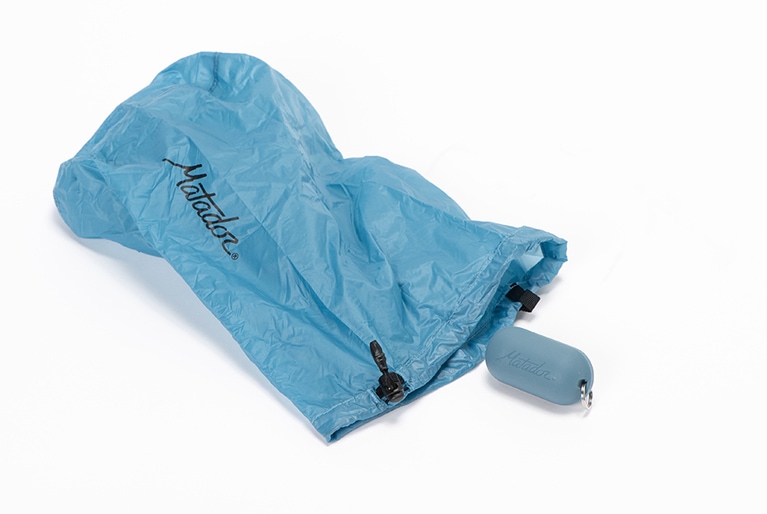 「マタドール」ドロップレットWRスタッフサック。2,200円。