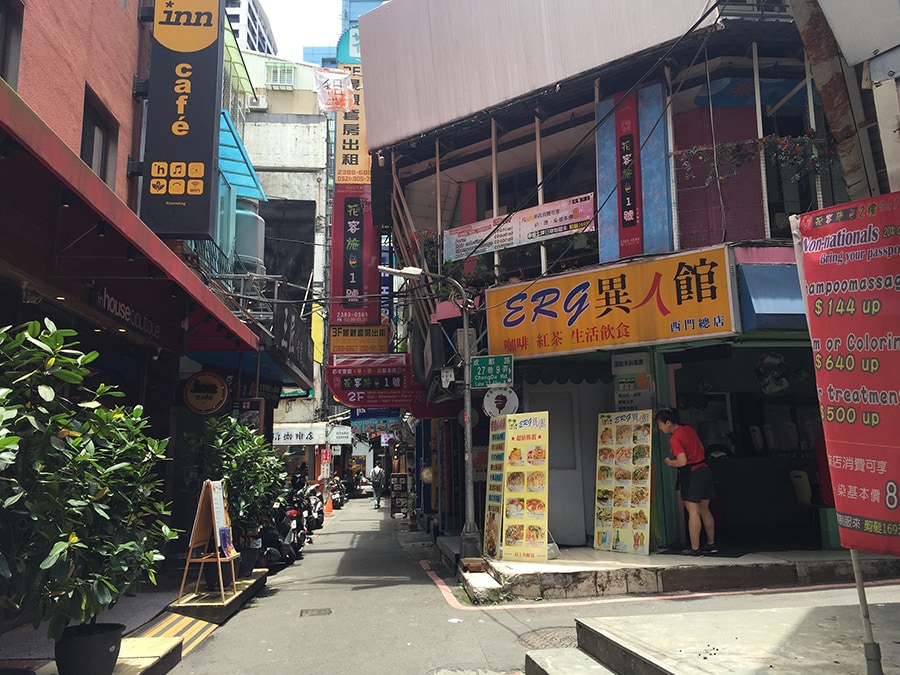 リトル香港ストリートは非常にコンパクト。
