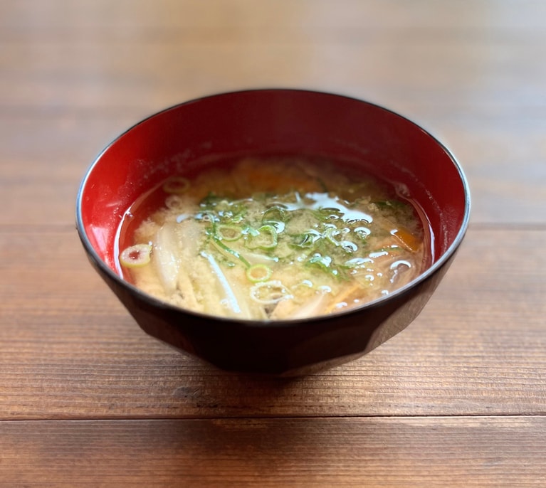 毎朝作る、いりこの出汁のお味噌汁