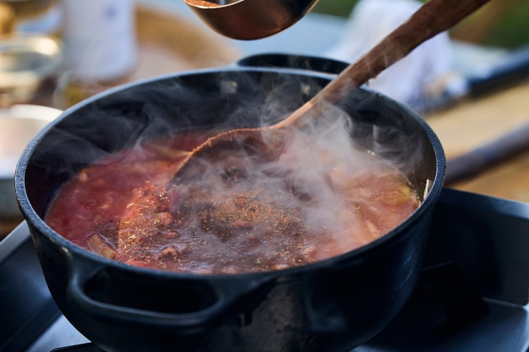 パタゴニア プロビジョンズのオーガニックパスタ。Taro Terasawa(C)2024Patagonia, Inc.